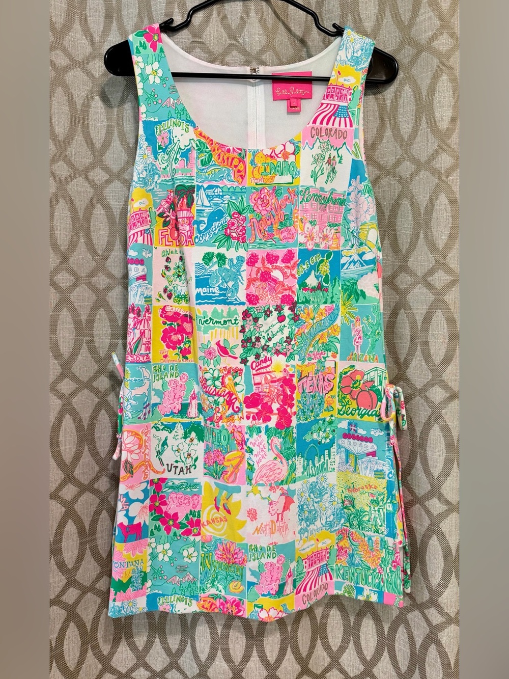 Lilly Pulitzer Sammi Romper Pop Up State of Mind Size 4